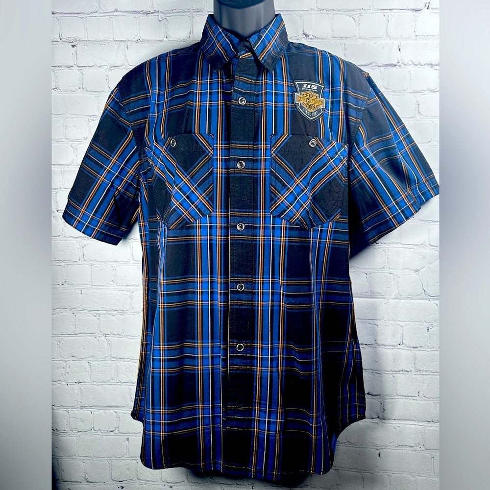 Harley-Davidson 115th Anniversary Plaid Shirt (NWT) 🏍️🔥